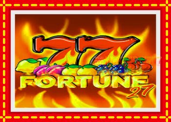 Slot machine Fortune 27 with free online game