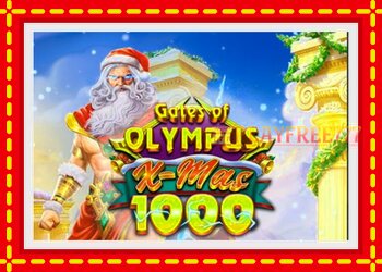 Slot machine Gates of Olympus Xmas 1000 with free online game