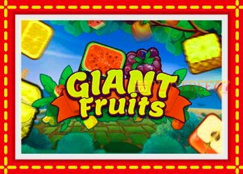 Slot machine Giant Fruits with free online game