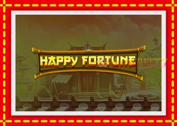 Slot machine Happy Fortune with free online game