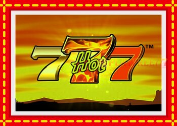 Slot machine Hot 777 with free online game