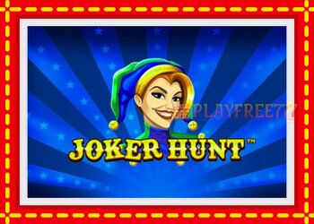 Slot machine Joker Hunt with free online game