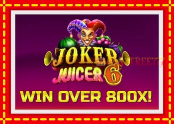 Slot machine Joker Juicer 6 with free online game