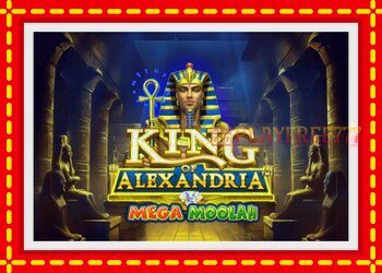 Slot machine King of Alexandria Mega Moolah with free online game