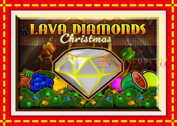 Slot machine Lava Diamonds Christmas with free online game