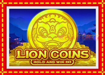 Slot machine Lion Coins with free online game