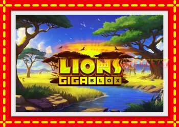 Slot machine Lions Gigablox with free online game