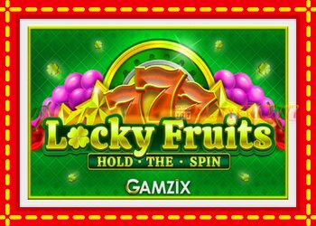 Slot machine Locky Fruits: Hold the Spin with free online game