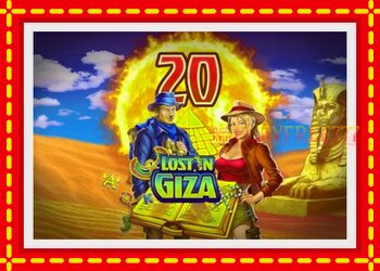 Slot machine Lost in Giza 20 with free online game