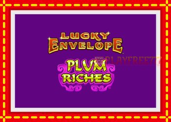 Slot machine Lucky Envelope Plum Riches with free online game