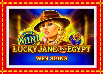 Slot machine Lucky Jane in Egypt Win Spins with free online game