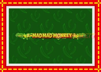 Slot machine Mad Mad Monkey with free online game