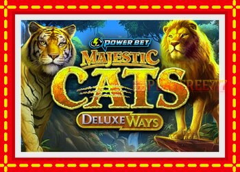 Slot machine Majestic Cats DeluxeWays with free online game