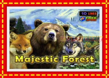 Slot machine Majestic Forest with free online game