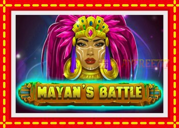 Slot machine Mayans Battle with free online game