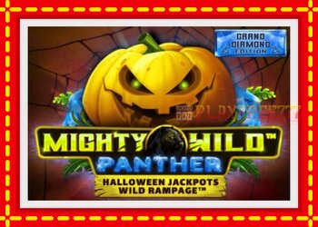 Slot machine Mighty Wild: Panther Grand Diamond Edition Halloween Jackpots with free online game