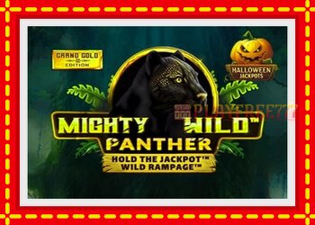 Slot machine Mighty Wild: Panther Grand Gold Edition Halloween Jackpots with free online game