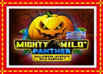 Slot machine Mighty Wild: Panther Grand Platinum Edition Halloween Jackpots with free online game