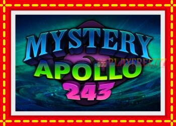 Slot machine Mystery Apollo 243 with free online game