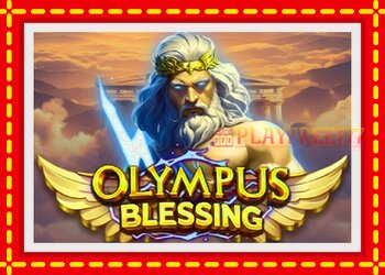 Slot machine Olympus Blessing with free online game