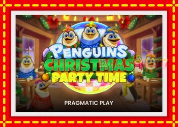 Slot machine Penguins Christmas Party Time with free online game