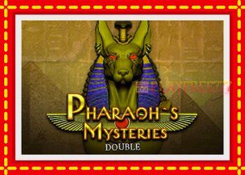 Slot machine Pharaons Mysteries Double with free online game