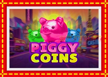 Slot machine Piggy Coins with free online game