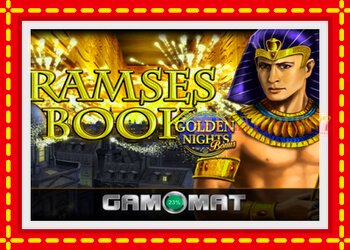 Slot machine Ramses Book Golden Nights with free online game