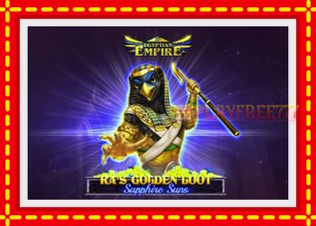 Slot machine Ras Golden Loot - Sapphire Suns with free online game