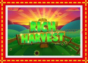 Slot machine Rich Harvest with free online game