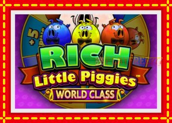 Slot machine Rich Little Piggies World Class with free online game