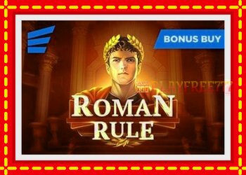 Slot machine Roman Rule with free online game