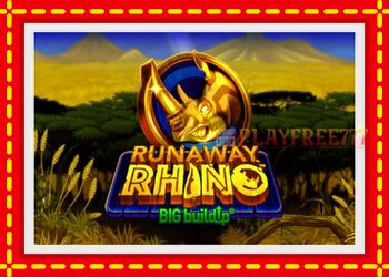 Slot machine Runaway Rhino with free online game