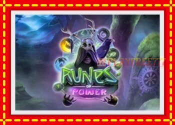 Slot machine Runes of Power with free online game