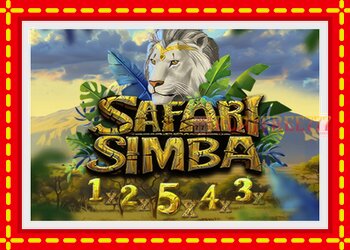 Slot machine Safari Simba with free online game