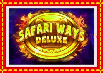 Slot machine Safari Ways Deluxe with free online game