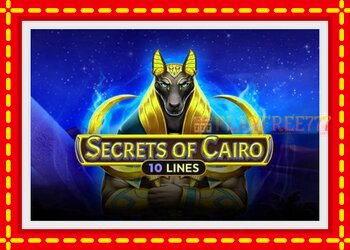 Slot machine Secrets of Cairo with free online game