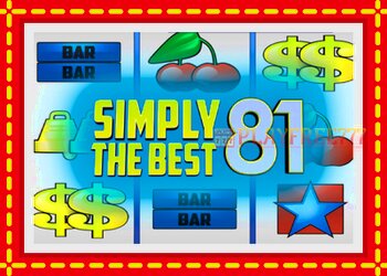 Slot machine Simply The Best 81 with free online game