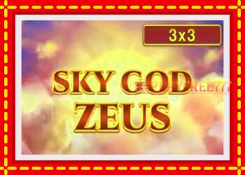 Slot machine Sky God Zeus 3x3 with free online game