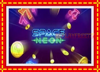 Slot machine Space Neon with free online game