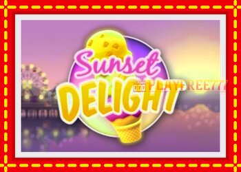 Slot machine Sunset Delight with free online game