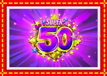 Slot machine Super 50 Stars with free online game