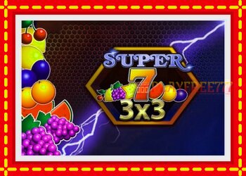 Slot machine Super 7 3x3 with free online game