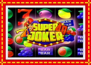 Slot machine Super Joker 40 with free online game