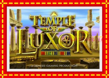 Slot machine Temple of Luxor with free online game