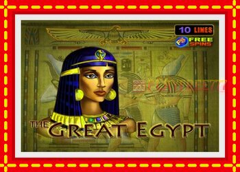 Slot machine The Great Egypt with free online game