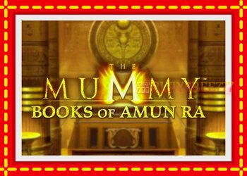 Slot machine The Mummy Books of Amun Ra with free online game