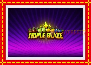 Slot machine Triple Blaze with free online game