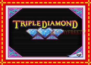 Slot machine Triple Diamond with free online game