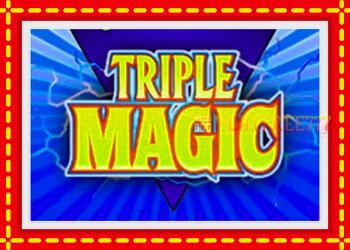 Slot machine Triple Magic with free online game